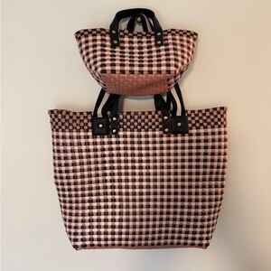 Anthropologie NWOT Bundle Summer Tote and Handbag